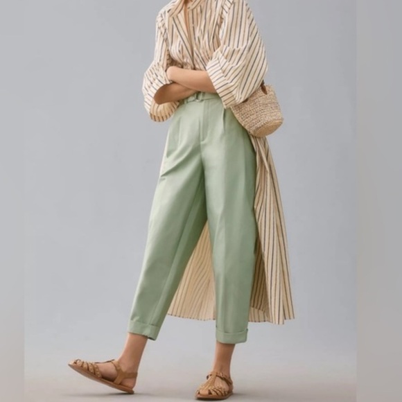 Anthropologie Pants - Anthropologie Maeve Tapered Pants 8